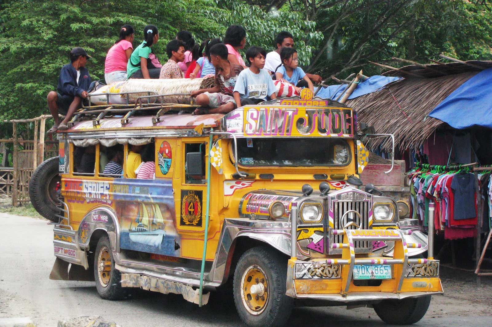 A Manila Jeepney Commute - Room for one more?